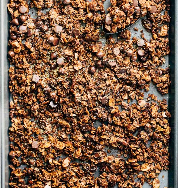 Glutensiz Çikolatalı Granola Tarifi 22